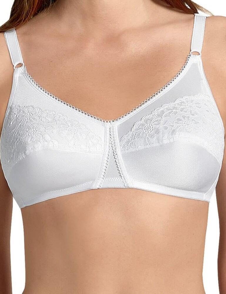Anita Care 5398X-001 Women's Livia Black Non-Padded Non-Wired Support Coverage Mastectomy Full Cup Bra