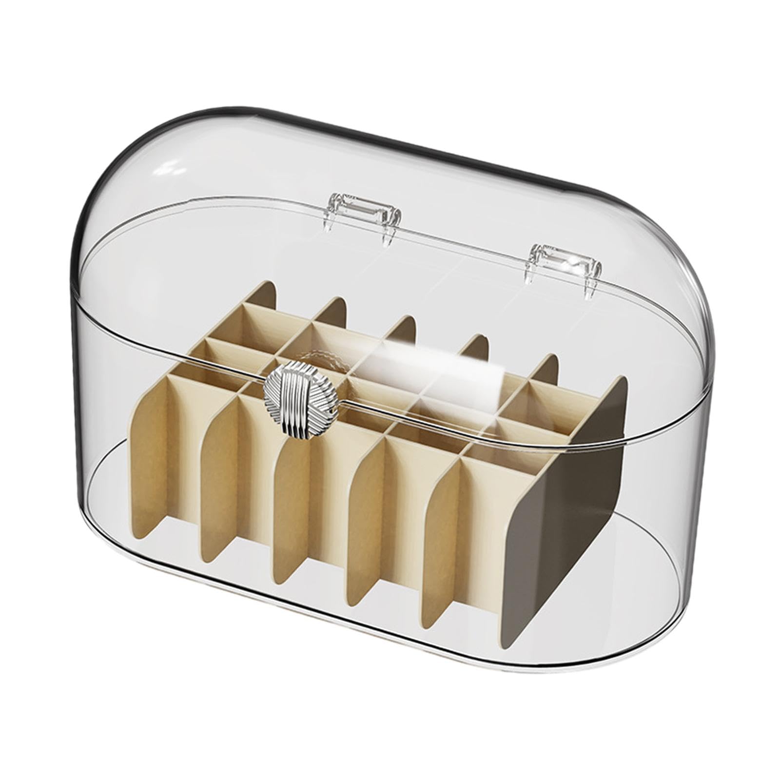 CALANDIS™ Lipstick Organizer Storage Case Multiuse Makeup Storage Organizer Countertop Clear | Storage Boxes | Home Organization | Household Supplies & Cleaning 3