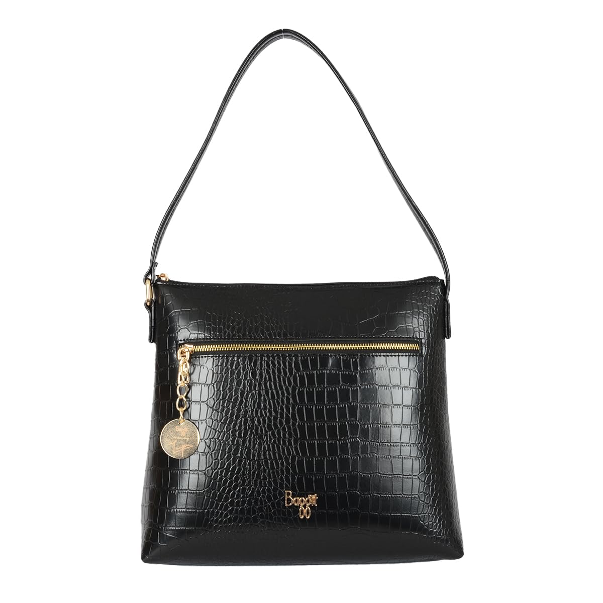 Baggit Women Black Tote Handbag Medium Size | Ladies Stylish Casual Purse Bag (B0CZXLS8G5) Amazon Price History, Amazon Price Tracker