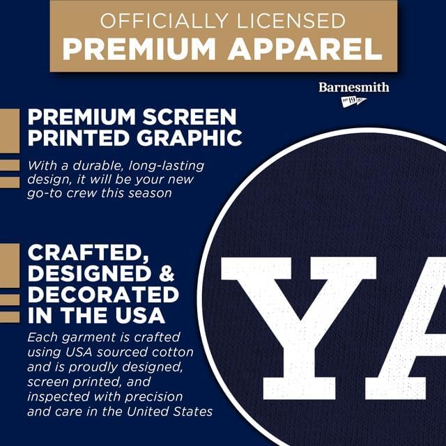 Ivysport Crewneck Sweatshirt, Unisex, Essential Logo, Premium Color Heavyweight Cotton Blend Fleece - Image 4