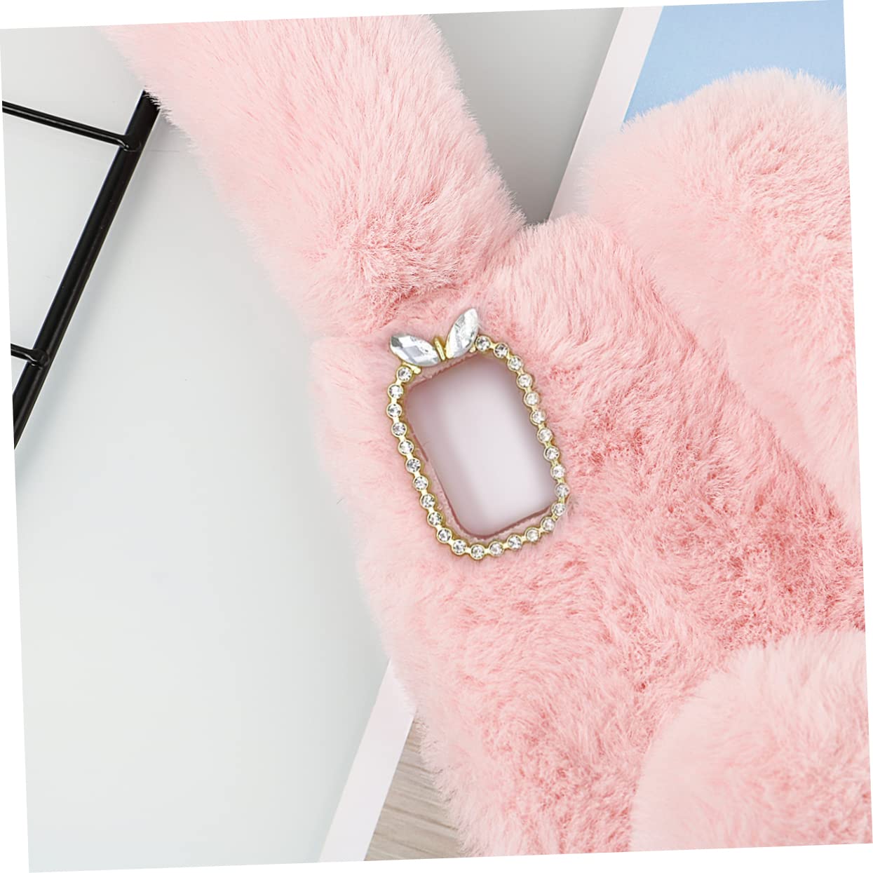 jojofuny 3pezzi Custodia Telefonica Morbida Forma Di Coniglio Per g Stylus Protezione Antisfregamento Peluche Tpu Copertura Fluffy Per Smartphone Accessorio Elegante e Resistente Per Ogni