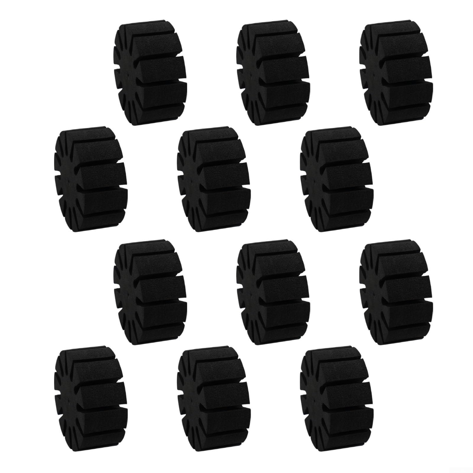 12 Arrows For EVA Foam Holder Round Arrow Quiver Insert Arrow Separator Rack Portable Bow Arrow Organizer for Hunting and Outdoor Sports (12pcs)