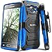 Evocel Galaxy J1 (2015) Case, [New Generation Series] Belt Clip Holster, Kickstand, & Dual Layer for Samsung Galaxy J1 (Model No J100) / J1 (2015 Release), Blue (EVO-SAMJ1-XX02)