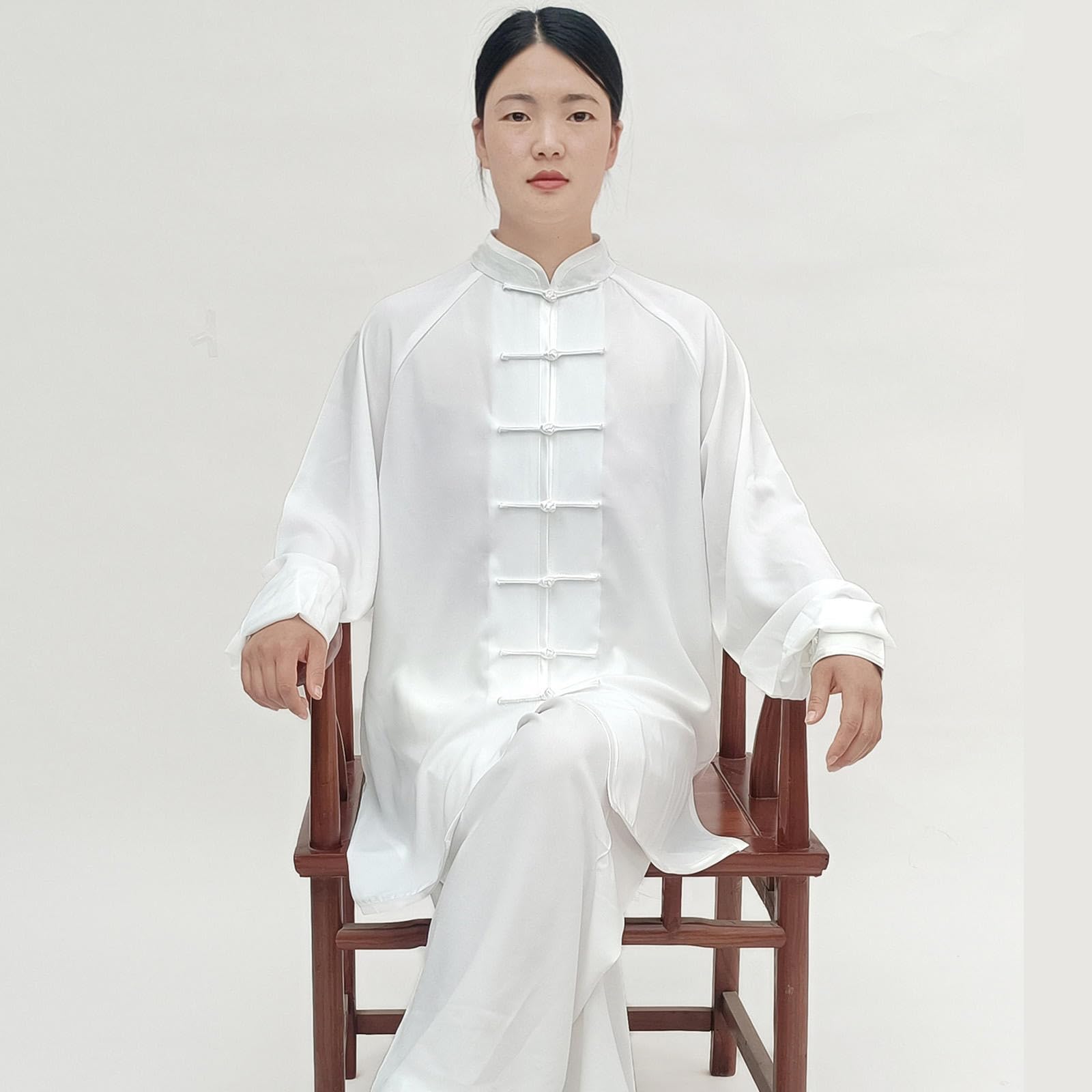 Chińskie ubrania Tang Suit do sztuk walki Odzież dla mężczyzn i kobiet, chińskie tradycyjne mundury do Tai Chi i Wing Chun, unisexowy poranny strój treningowy
