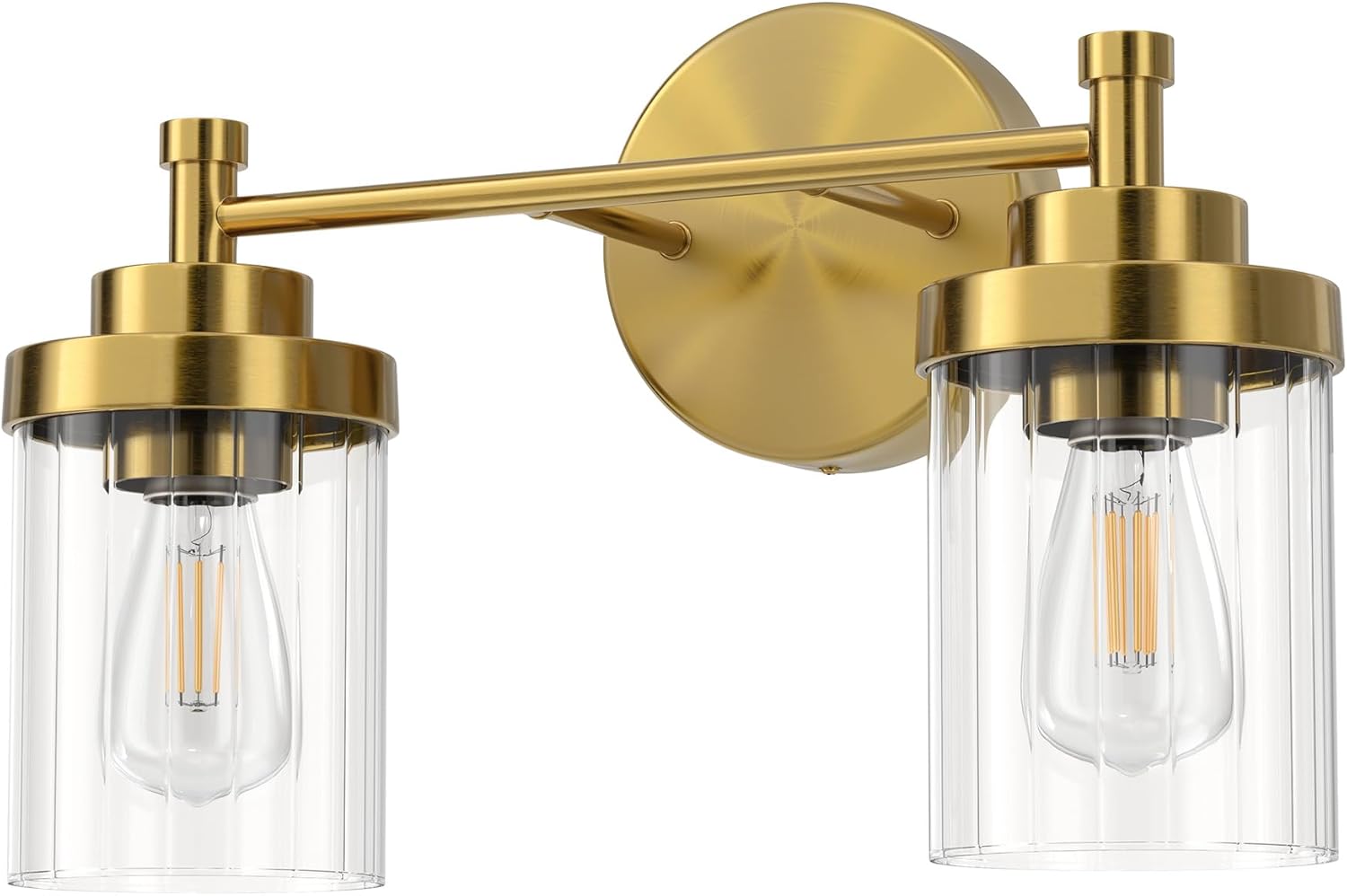 VONLUCE Bathroom Vanity Light Fixture, Bathroom Lights Over Mirror, 2 ...