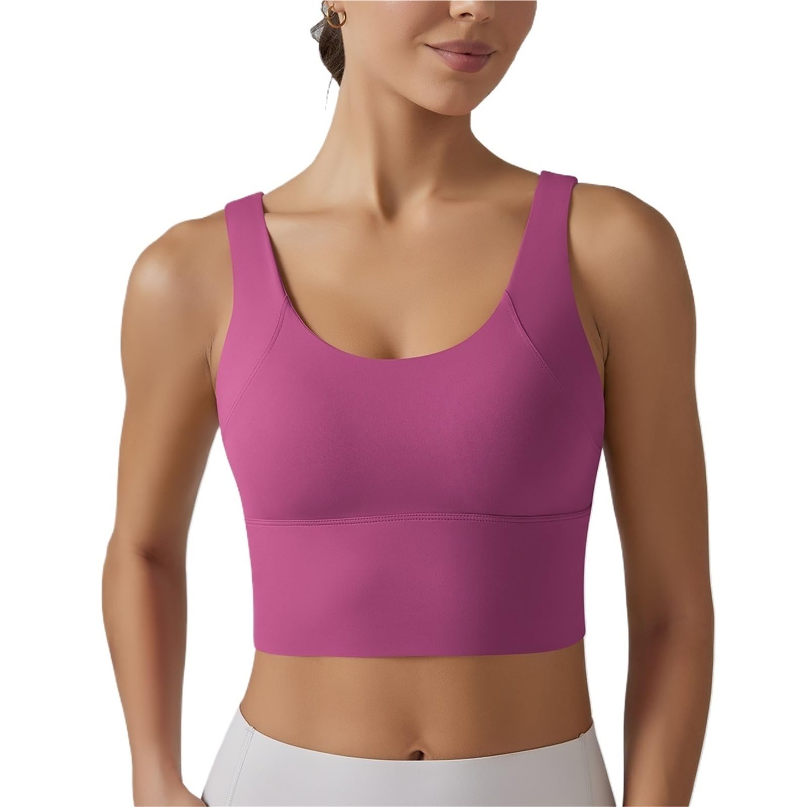 Canotta da yoga Estiva Sexy Fitness Biancheria Intima Donna Reggiseno Sportivo Push Up Running Palestra Top