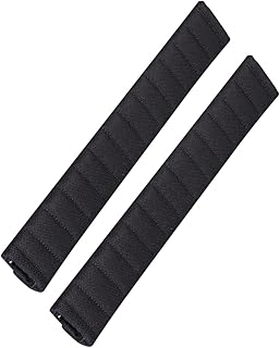 Milisten 2 Peças De Cinto De Segurança De Carro Preto Capas De Cinto De Segurança Protetores De Cinto De Segurança Almofadas De Cinto De Segurança Universal Capas De Cinto De Segurança De