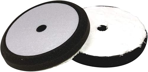 Miniatura 2 de Almohadilla de pulido de microfibra negra de 7"