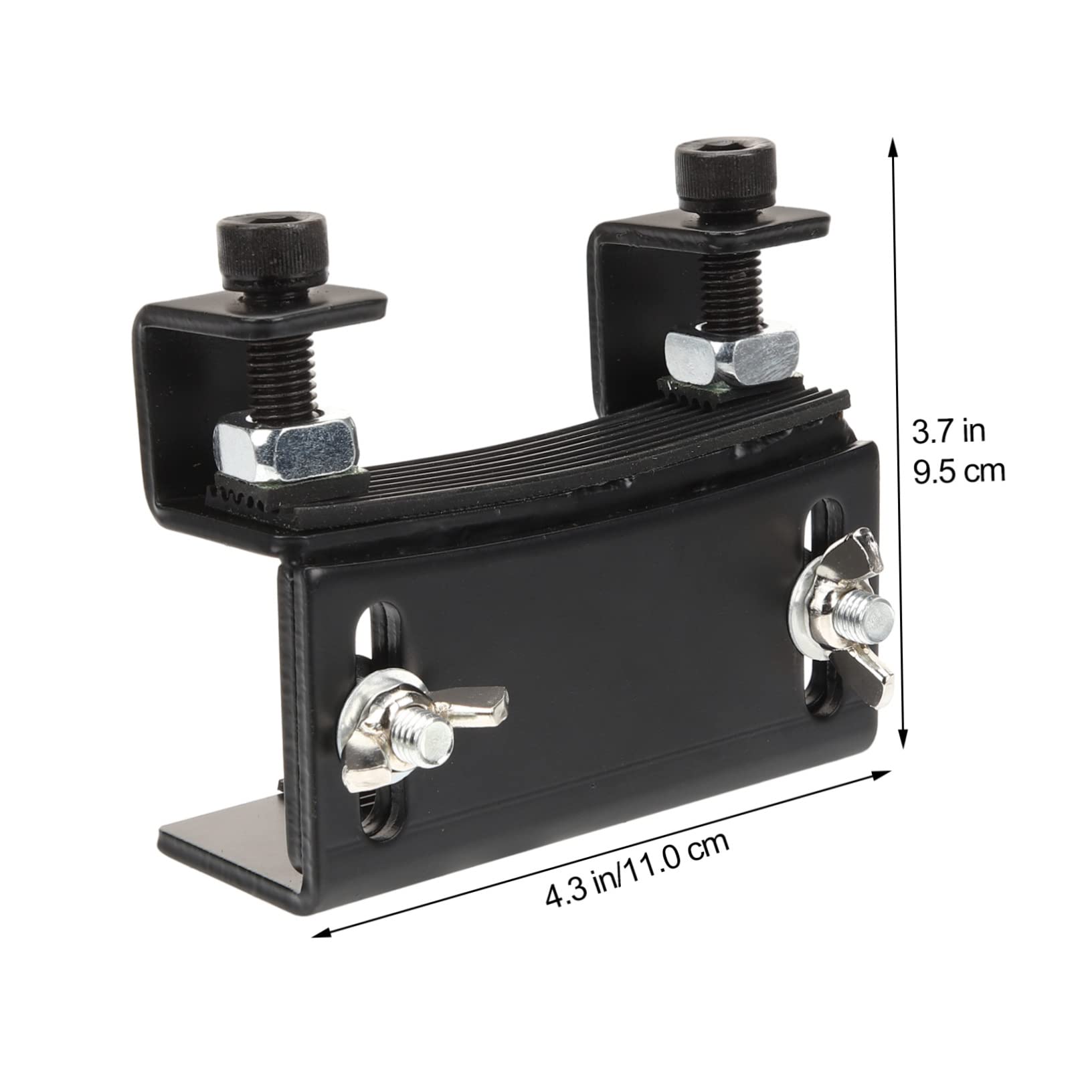 BESPORTBLE Sollevatore Accessorio Robusto per Piattaforma Grancassa in Metallo Nero, Facile da Installare e Rimuovere per Batteria e Set di Tamburi