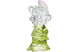 Enesco FACETS Glass Figurine of Dopey the Dwarf from Snow White and the Seven Dwarfs