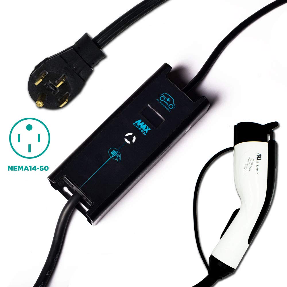 Buy MAX GREEN Level 2 EV Charger, Portable EVSE Electric Vehicle