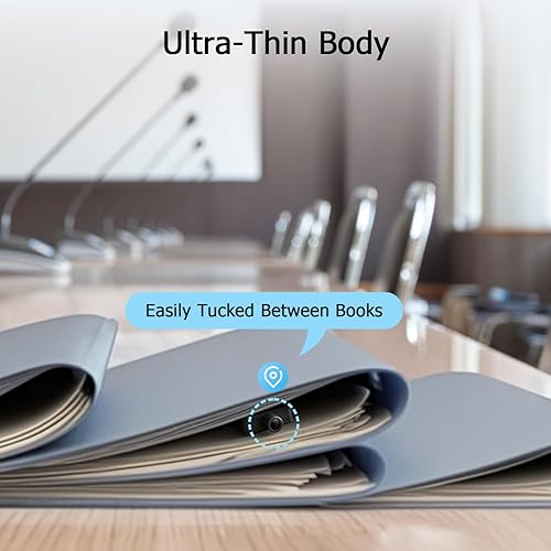 Miniatura 3 de Cámara oculta, cámara de niñera inalámbrica con batería de 8 horas, mini cámara de seguridad 4K WiFi/Uso sin WiFi, almacenamiento en la nube