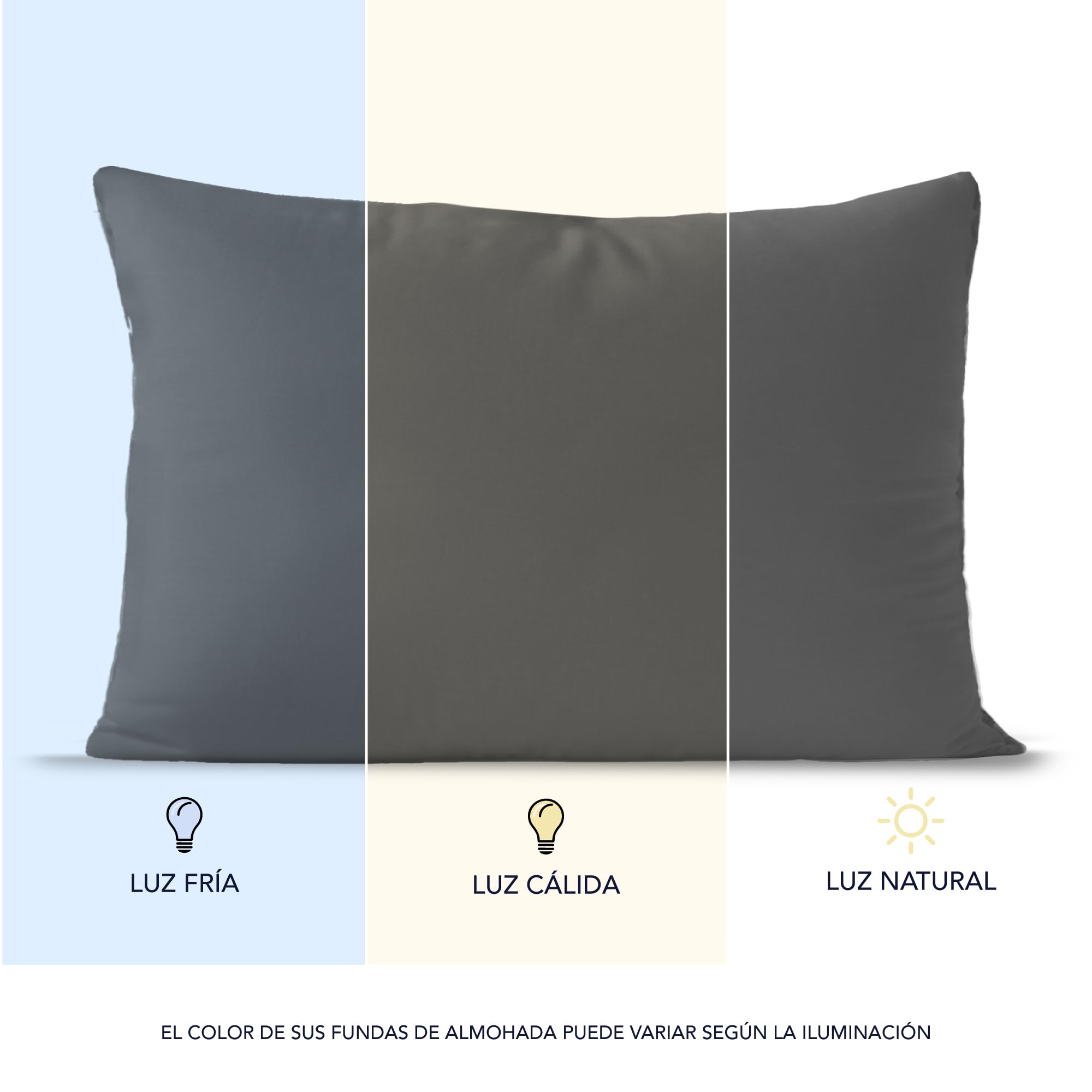 Juego 2 Fundas Uk ¡Fundas De Almohada Con Cremallera! Paquete De 2