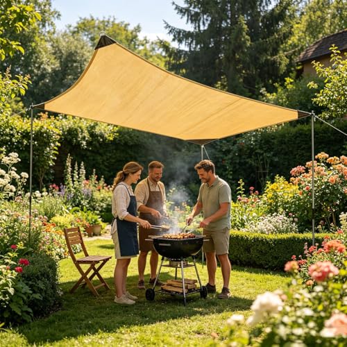 Toldo de Sombra 3x2m para solucionar la exposición solar en terrazas 3