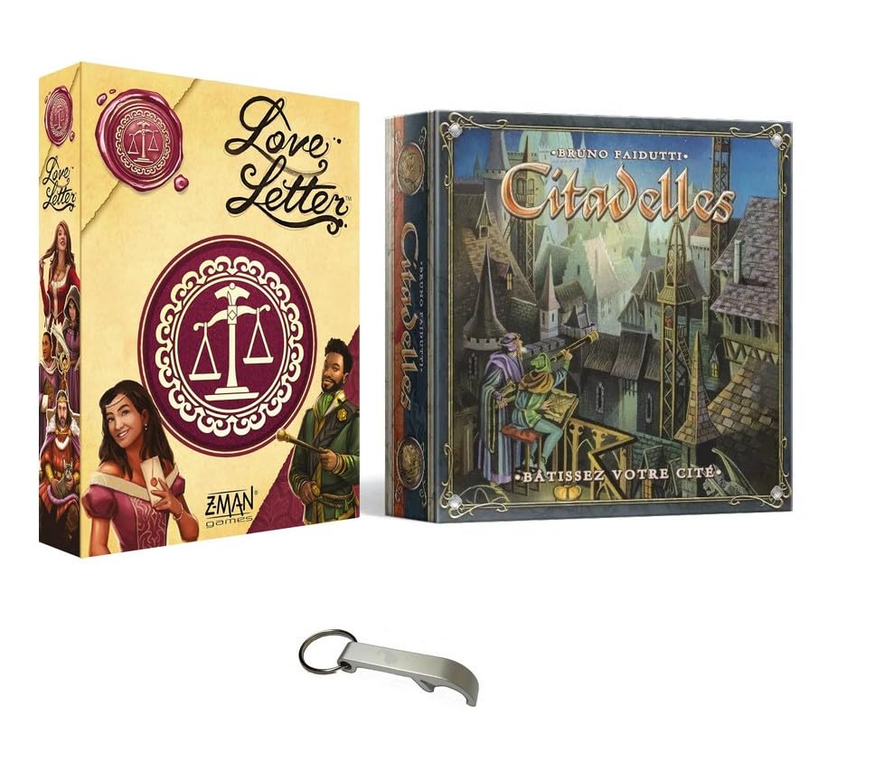 Lot Citadelles + Love Letters Version Française + 1 Decap Blumie (Letters + Citadelles)