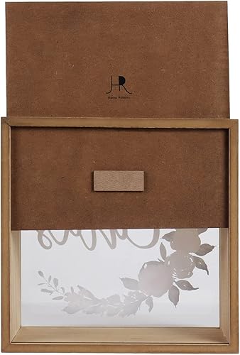 Miniatura 9 de Caja rústica con forma de puerta de luna de miel con puerta, para tarjetas y regalos en bodas, eventos de bebés y novias, y fiestas