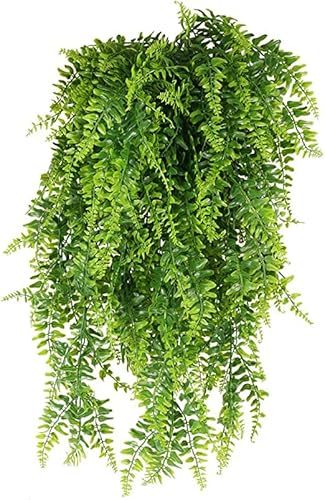 SLFYEE 3 plantas artificiales colgantes plantas artificiales Ivy plantas colgantes artificiales vid plantas de balcón para maceta pared exterior balcón jardín boda fiesta Cover