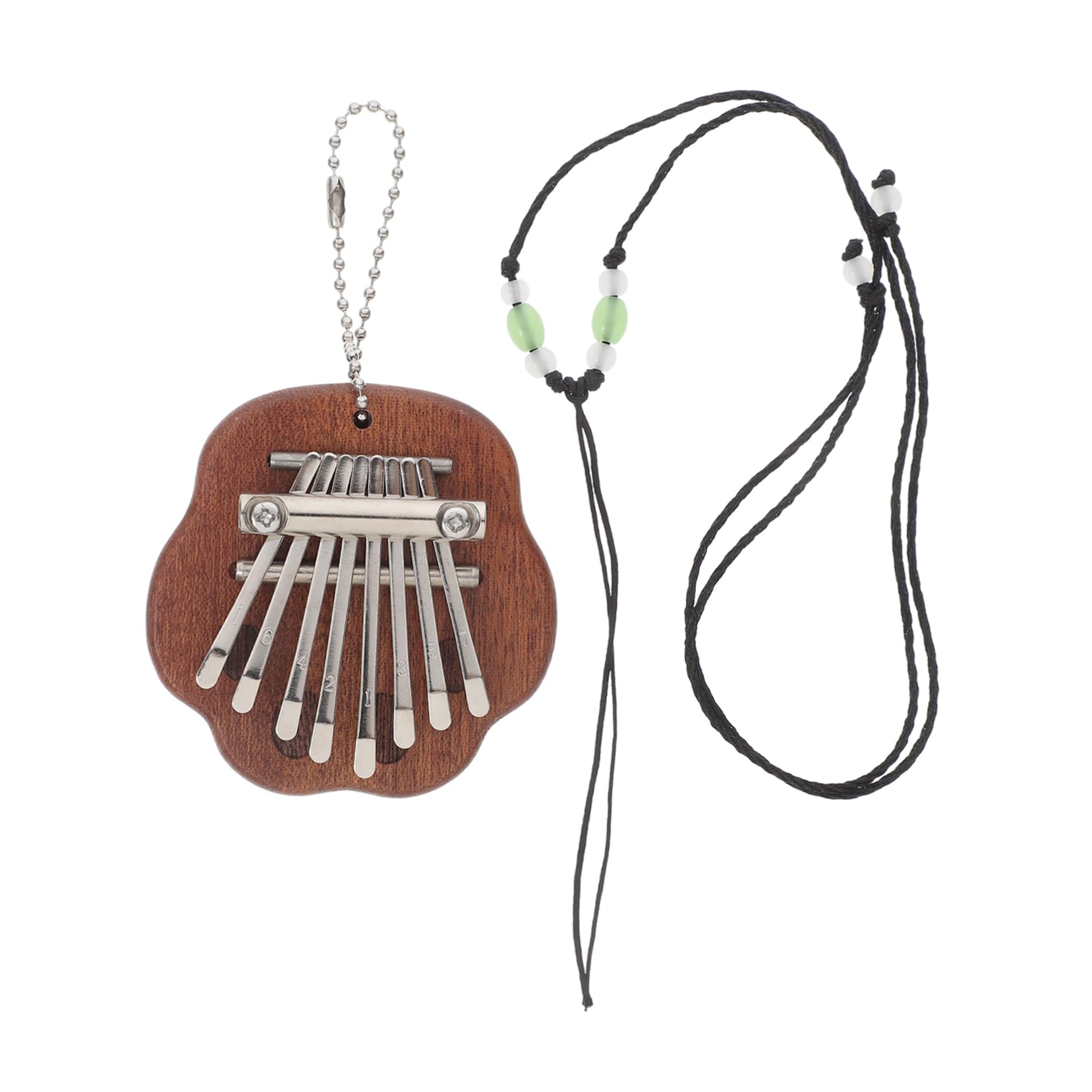 NULYLU Mini Kalimba Portable 8 Keys Thumb Piano for Boys and Girls Delicate Finger Piano Fine Workmanship