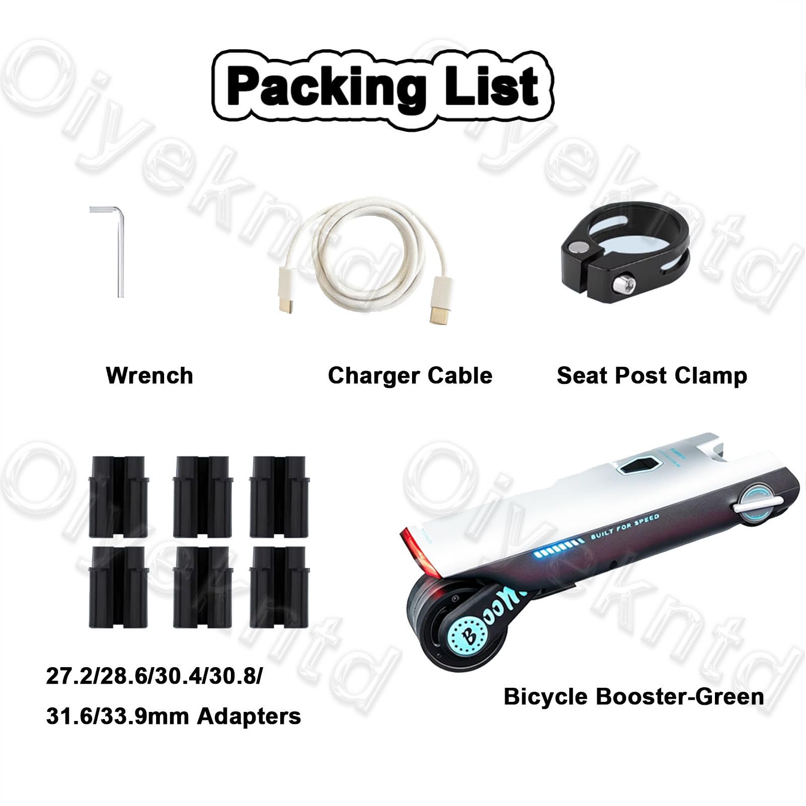 Kit di conversione per Bici elettrica con Motore ausiliario: autonomia Fino a 50 km e Livelli di Assistenza Multipli, Ideale per spostamenti Urbani e Mountain Bike. Blue