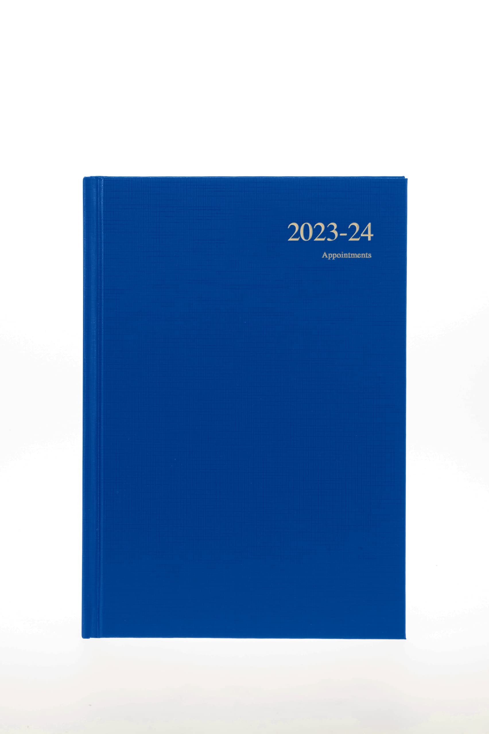 Collins Debden Essentials Academic 2023-24 A4 Week to View Mid Year Diary Planner (Appointments) School, College or University Term Journal - July 2023 to July 2024 - Blue - ESSA43M.60-2324
