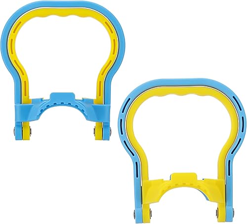 Sumnacon Mango de botella de agua de 5 galones, paquete de 2 asas de plástico para elevar botellas de agua, ahorro de energía, mango de botella de