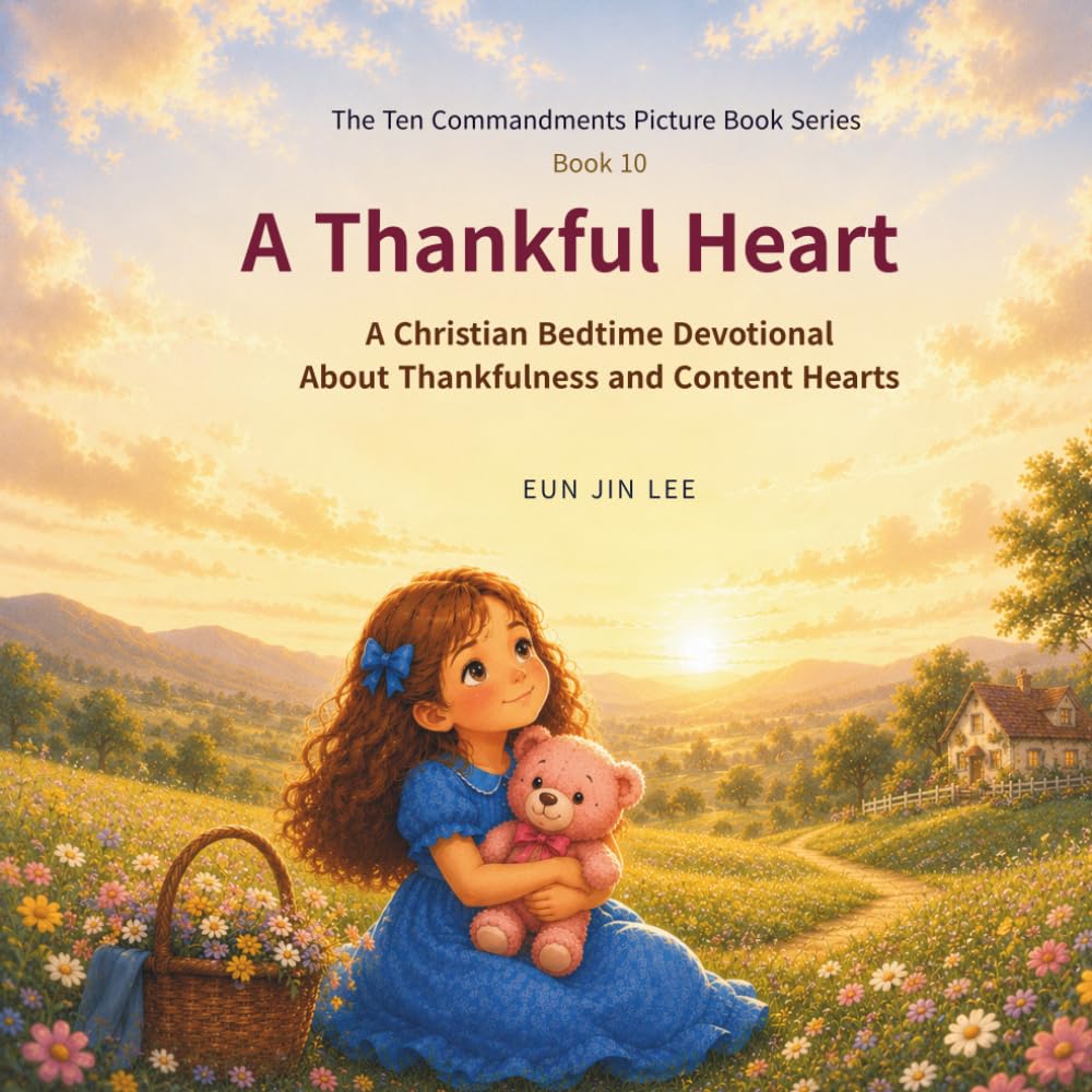 A Thankful Heart: A Christian Bedtime Devotional About Thankfulness and Content Hearts (The Ten Commandments Picture Book Series)