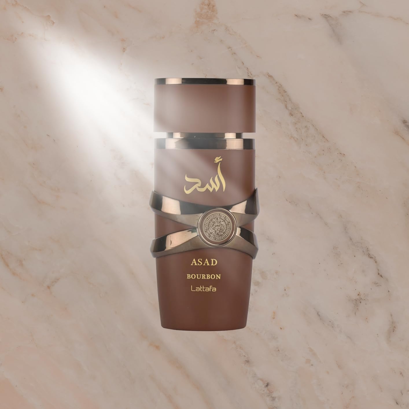 Lattafa Asad Bourbon for Unisex Eau de Parfum Spray, 3.4 Ounce / 100 ml | for Unisex