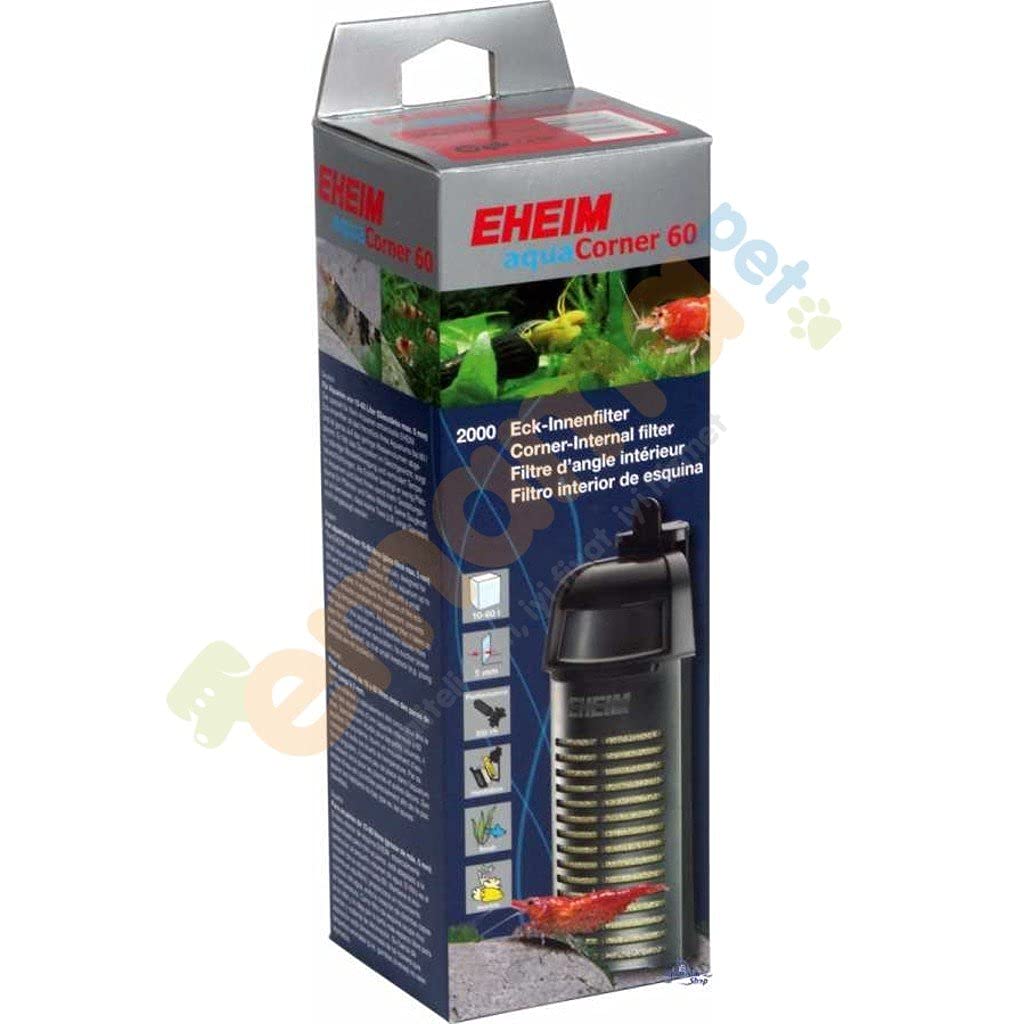 Filtre Intérieur Eheim Aqua Corner pour Aquariums jusqu'à 60L