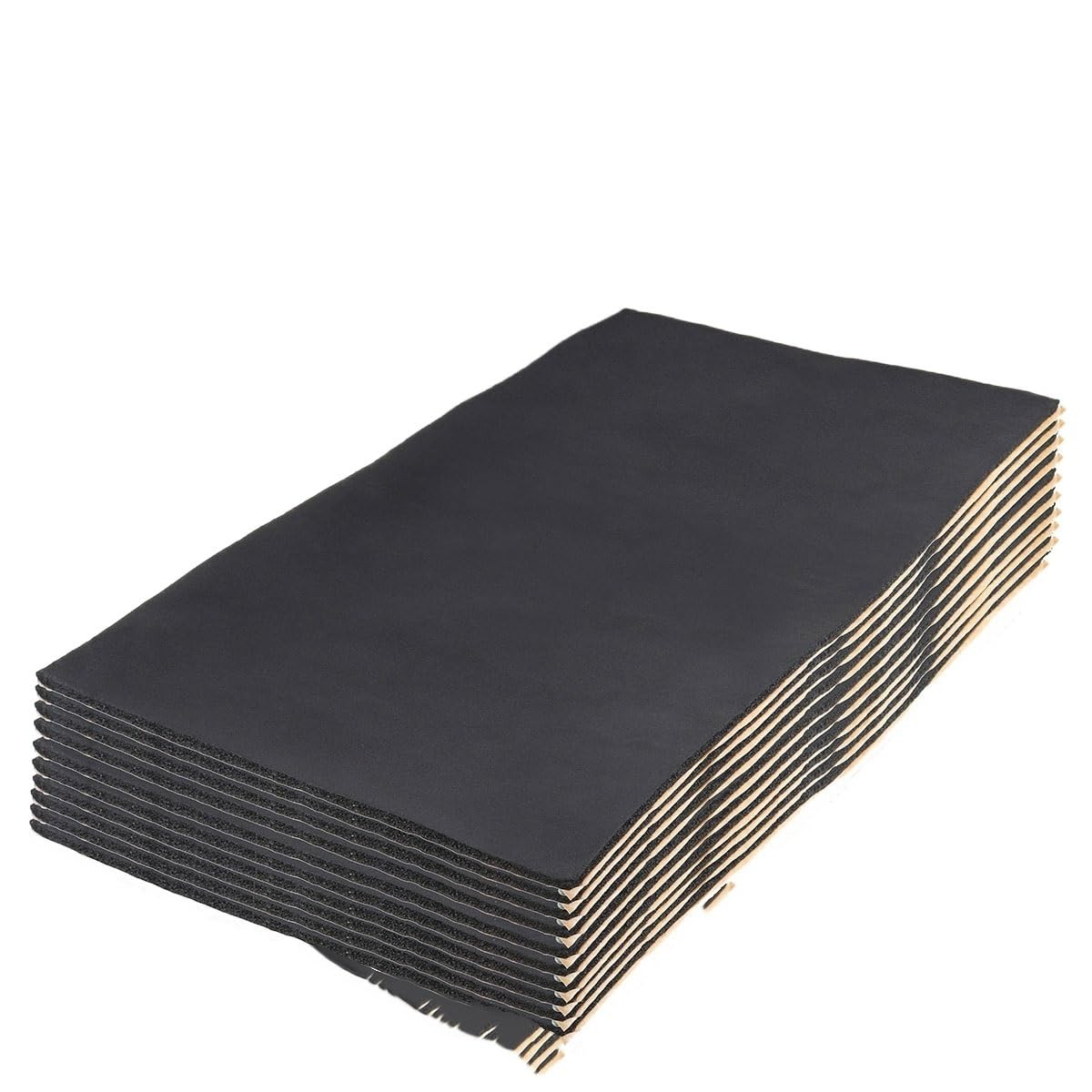 Heshuyan 9X 8Mm 50X30cm Automobile Insulation 1Roll 200Cmx50cm 5Mm-30Mm Car Sound Proofing Deadening Truck Anti-Noise Insulation Cotton Heat Closed Cell Foam(9X 8Mm 50X30cm)