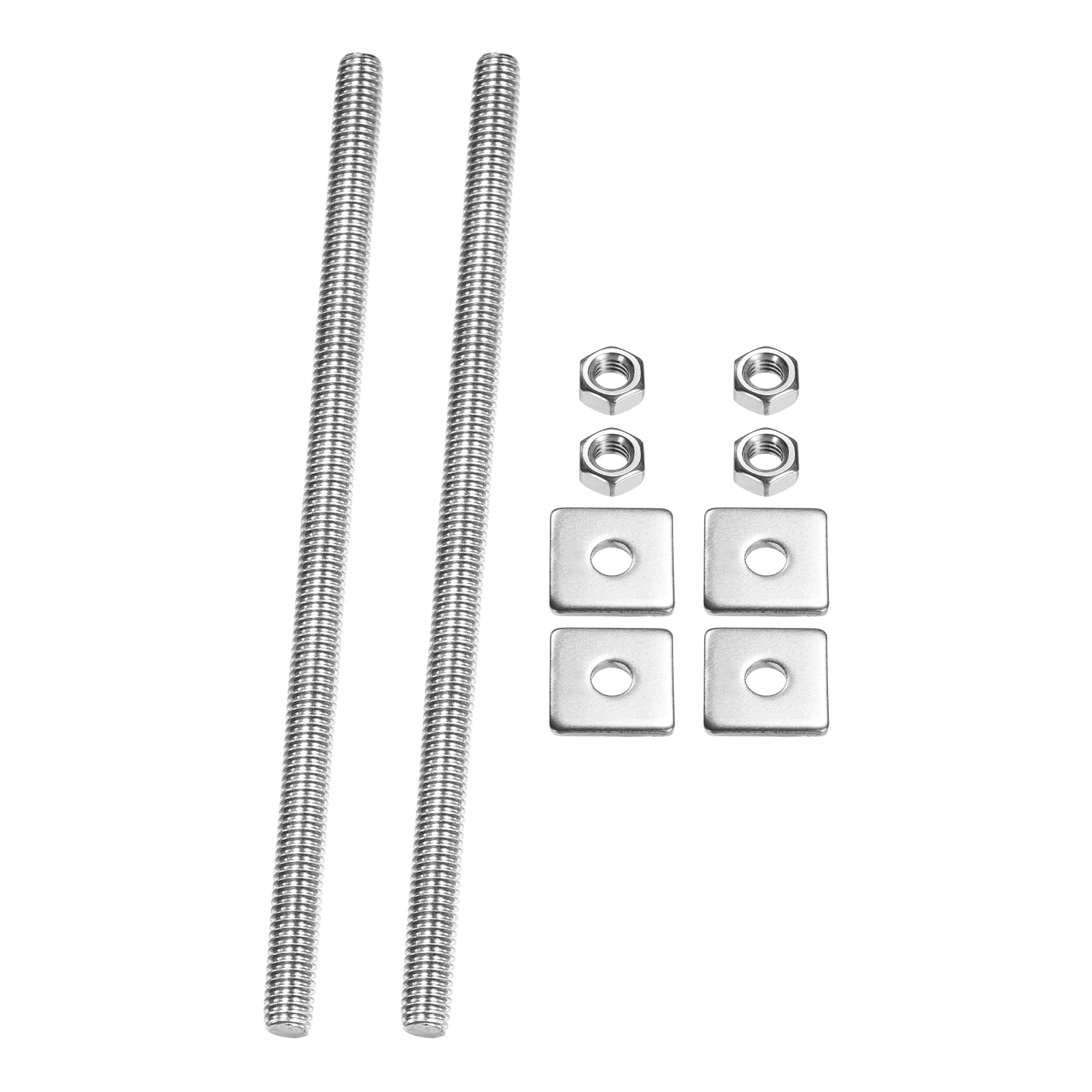 PATIKIL 2 Pcs Fully Threaded Rod