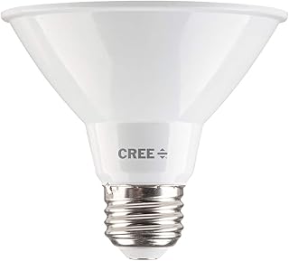 Cree Lighting PAR30S-75W-P1-30K-40FL-E26-U1 Pro Series PAR30 Short Neck Indoor Flood 75W Equivalent LED Bulb (Dimmable) 1000, Bright White