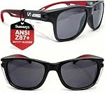 Blitz Creek Safety Glasses Side Shields Sunglasses ANSI Z87.1 Z87+ Protective Eyewear Non-Slip Anti Fog Shooting