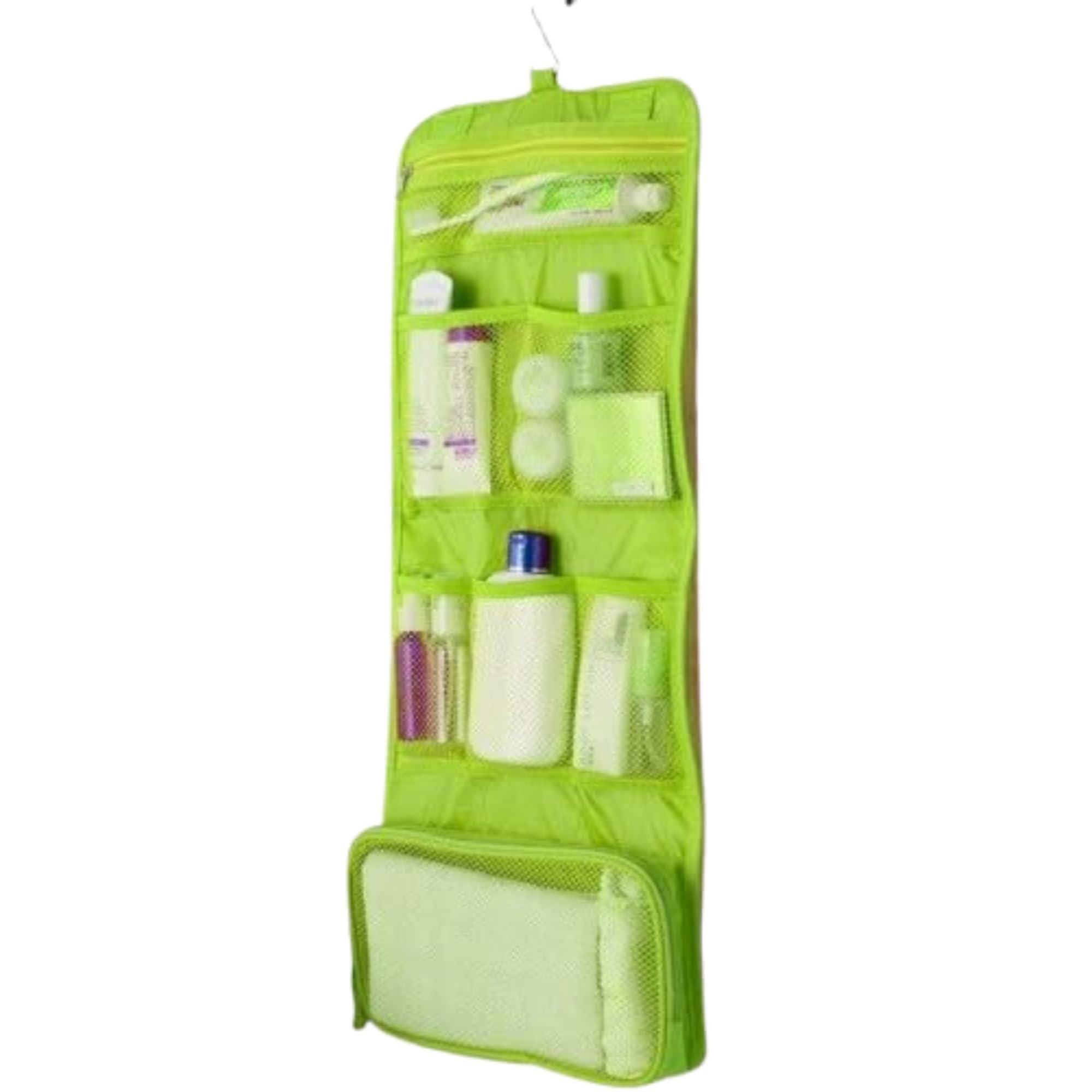Travel Waterproof Portable Hanging Toiletry Bag Women Cosmetic Organizer Pouch Hanging Cute Wash Bags Makeup Bag Professional (Multicolour)-image-30