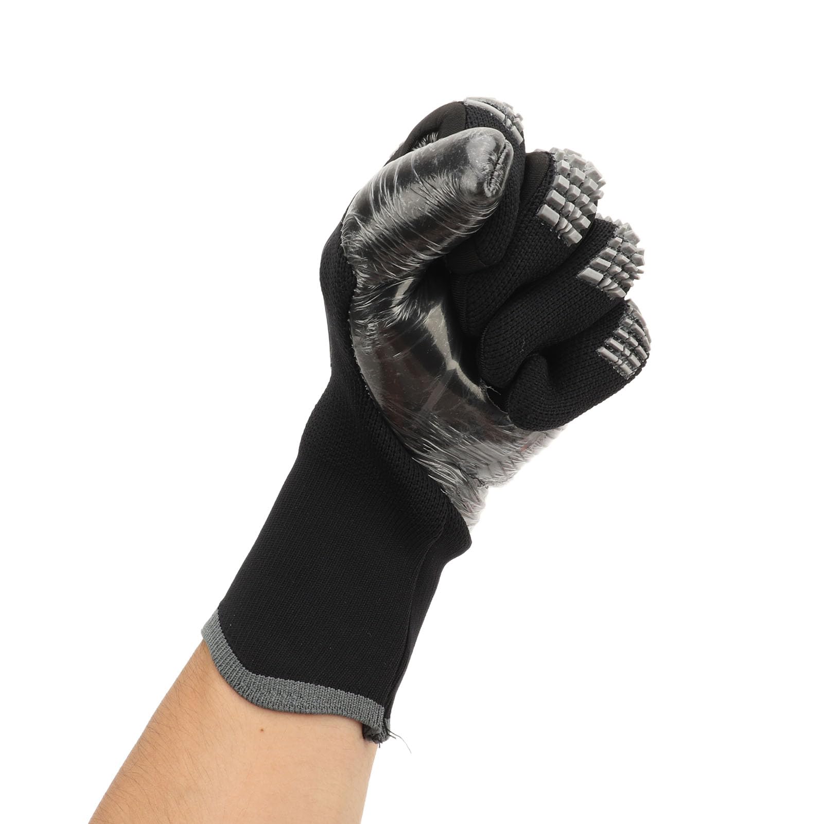 Yomiyuyr Soccer Goalie Gloves, Anti Slip Latex Soccer Gloves, Breathable Goalkeeper Gloves, Extra Finger Protection, Soccer Goalie Gloves for Youth and Adult Players (Size 7)