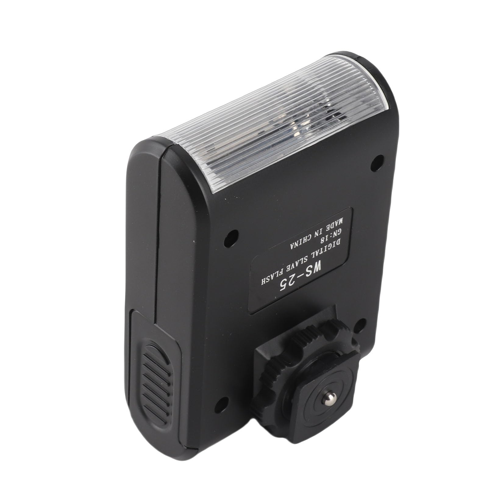 Mini Flash per Fotocamera, Flash Slave Portatile con Attacco a Slitta per Fotocamera con Sensore Pre-Flash Automatico, Flash Slave Ottico Universale per Fotocamere DSLR
