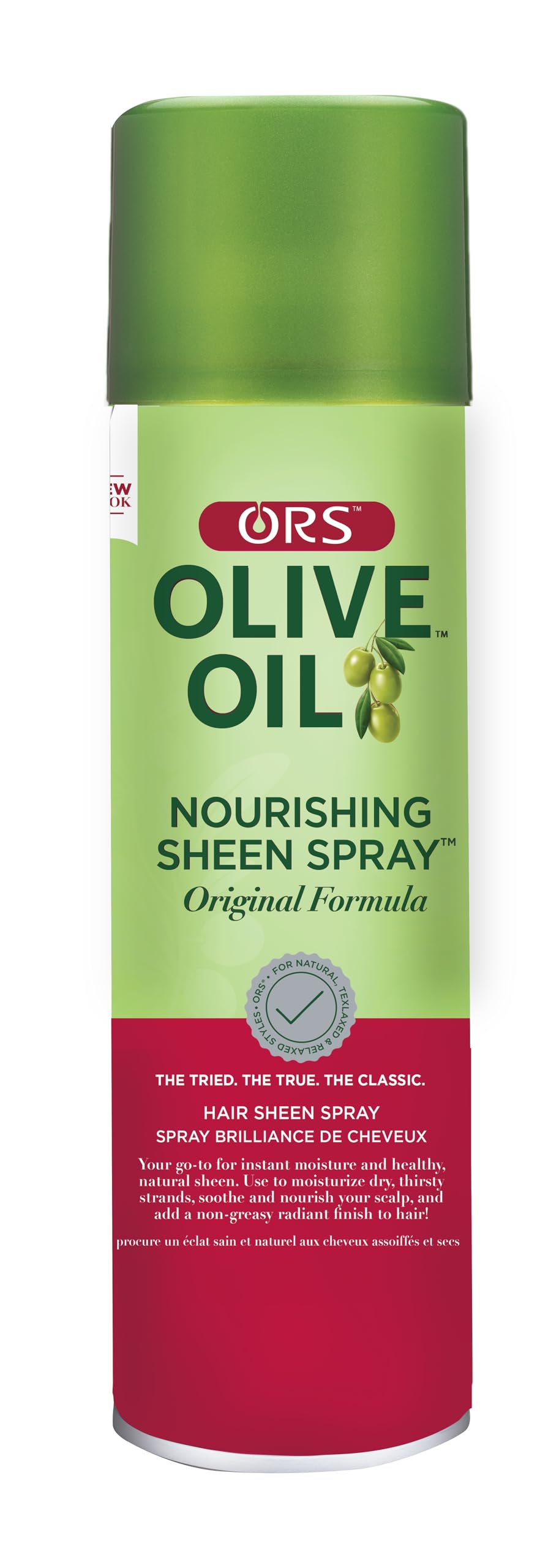 Olive Oil Nourishing Hair Sheen Spray 250ml | Provides Natural, Healthy Sheen to Dry & Thirsty Hair | For Smooth, Shiny & Frizz Free Hair