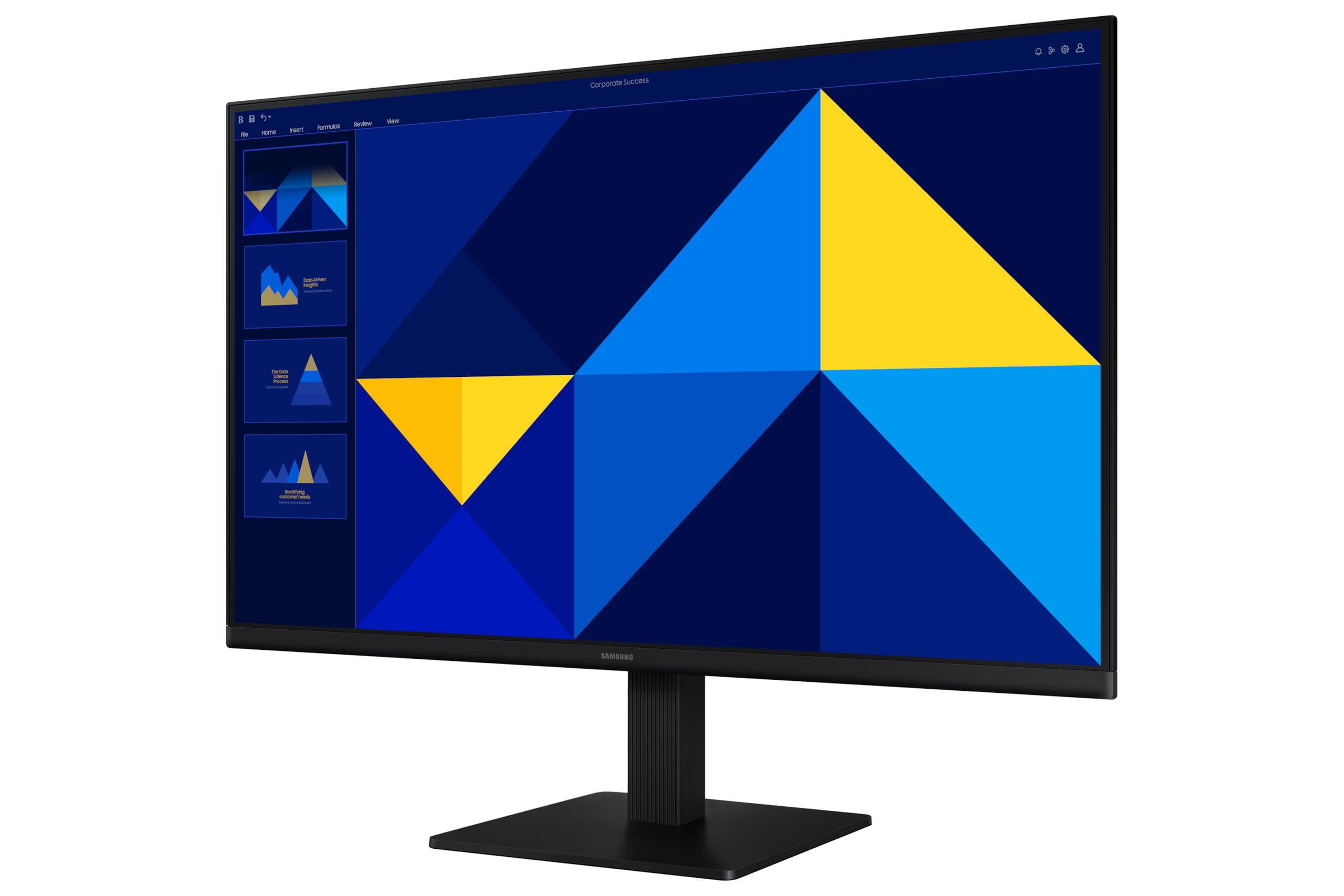 Samsung 27-inch FHD Flat Screen IPS Panel 5ms 100Hz Monitor with Eye-Saver Mode & Super Slim Design (LS27D300GANXZA) - [Canada Version] - 3