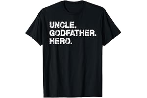 Uncle Godfather Hero T-Shirt: The Perfect Gift for Extraordinary Uncles and Godfathers
