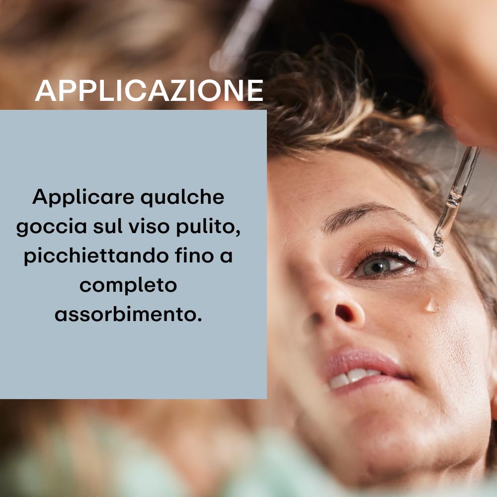 FD Dolomites Intensive Serum, Gocce di Acido Ialuronico puro al 100%, Siero filler ad azione immediata. Il Lifting che cancella gli Anni anche dal Contorno Occhi. Senza profumo. 30ml