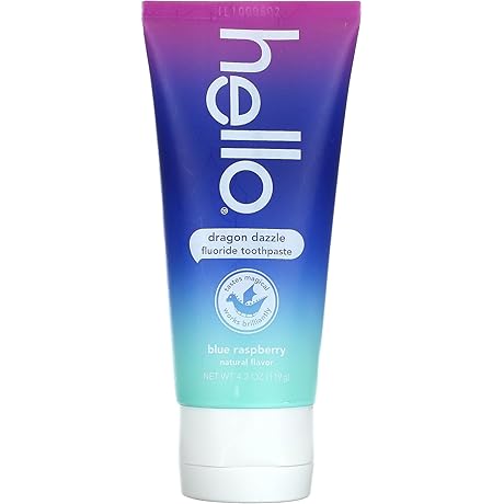 Hello Blue Raspberry Kids Toothpaste