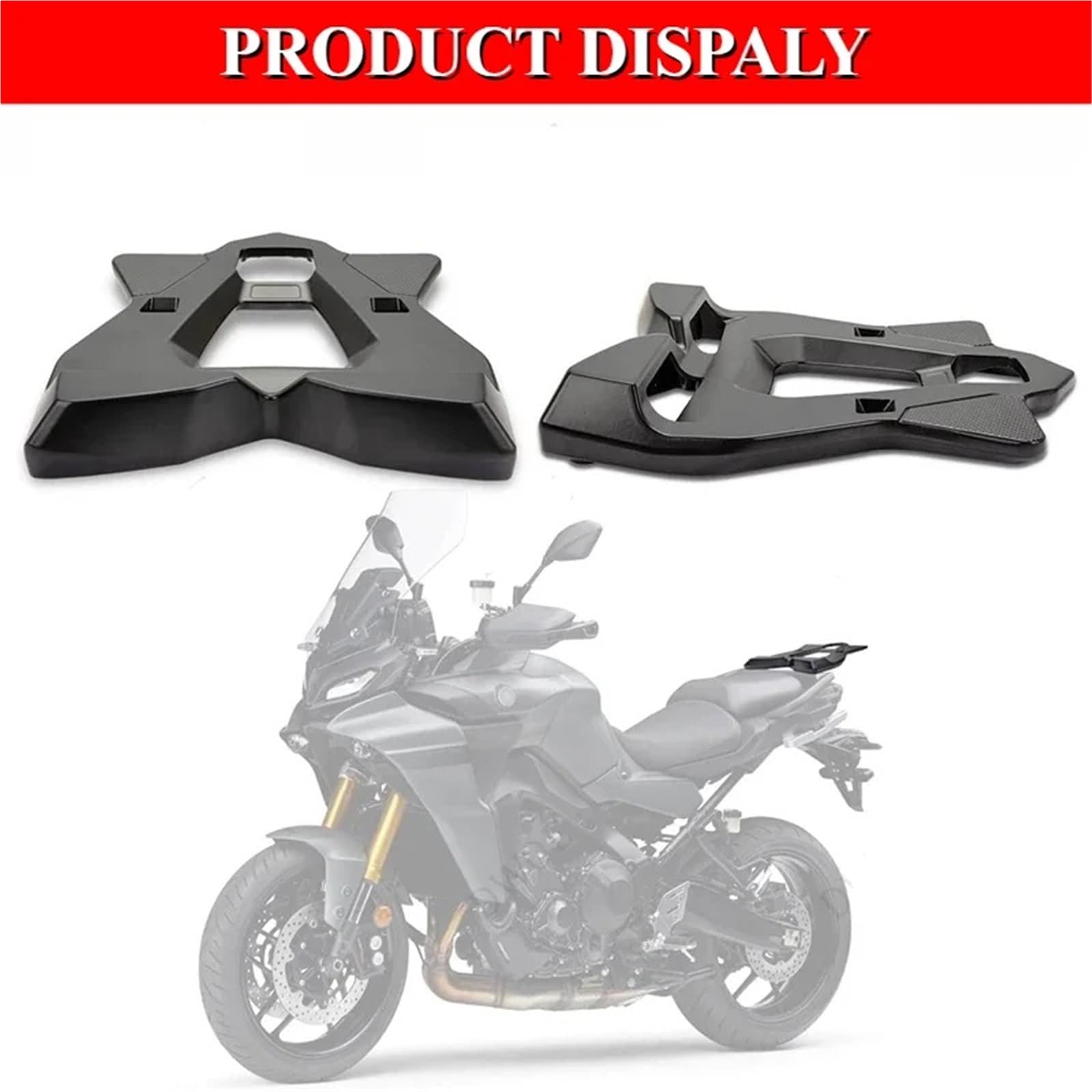Tylny bagażnik motocyklowy, bagażnik, przedłużacz, pasujący do Yamaha Tracer 9 GT 2021 2022-2024