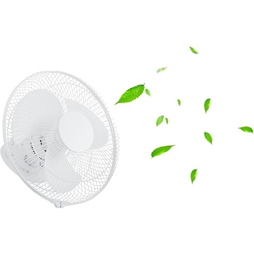 STARVIN Metal Cabin Fan 12 Inch 300 MM High Speed Copper Motor || Celling Fan Wall fan Comfortable in All Room Limited Edition || Make in India || Off White || R-28255