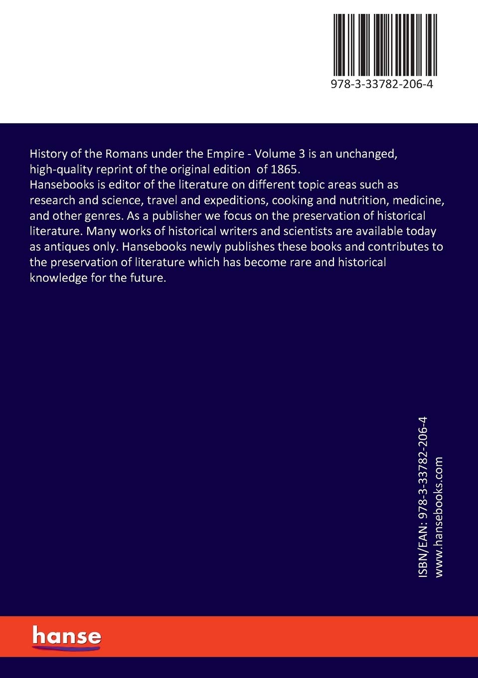 History of the Romans under the Empire: Volume 3
