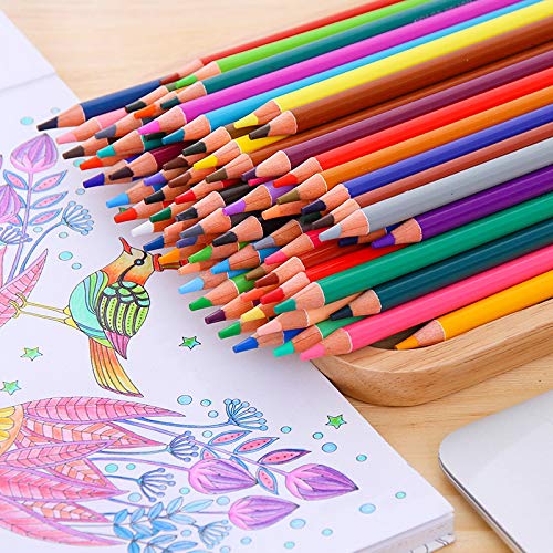 VIDOO Farbige Bleistift Set 24/48/72 Farben Malerei Zeichnung Kunst Liefert - 24