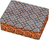 WAX Teebox - Motiv Kristallornament: mit 6 Fächern