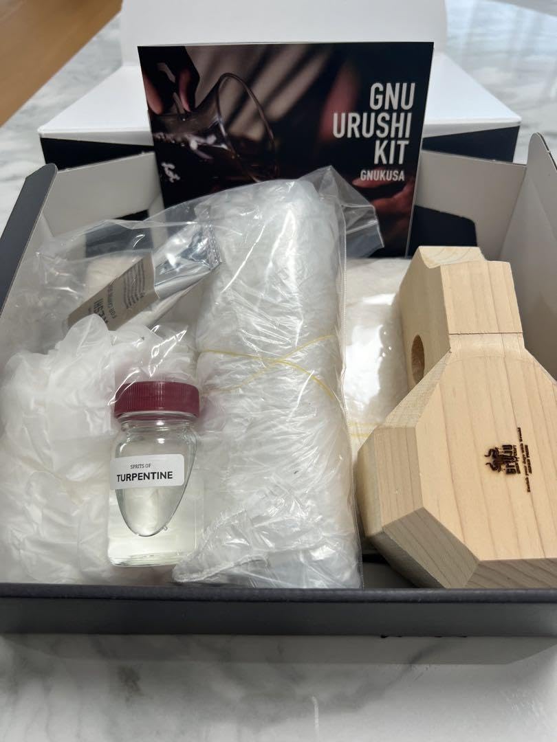 Amazon.co.jp: GNU 漆 URUSHI CRAFT GNUKUSA KIT ククサキット 管理.OT  