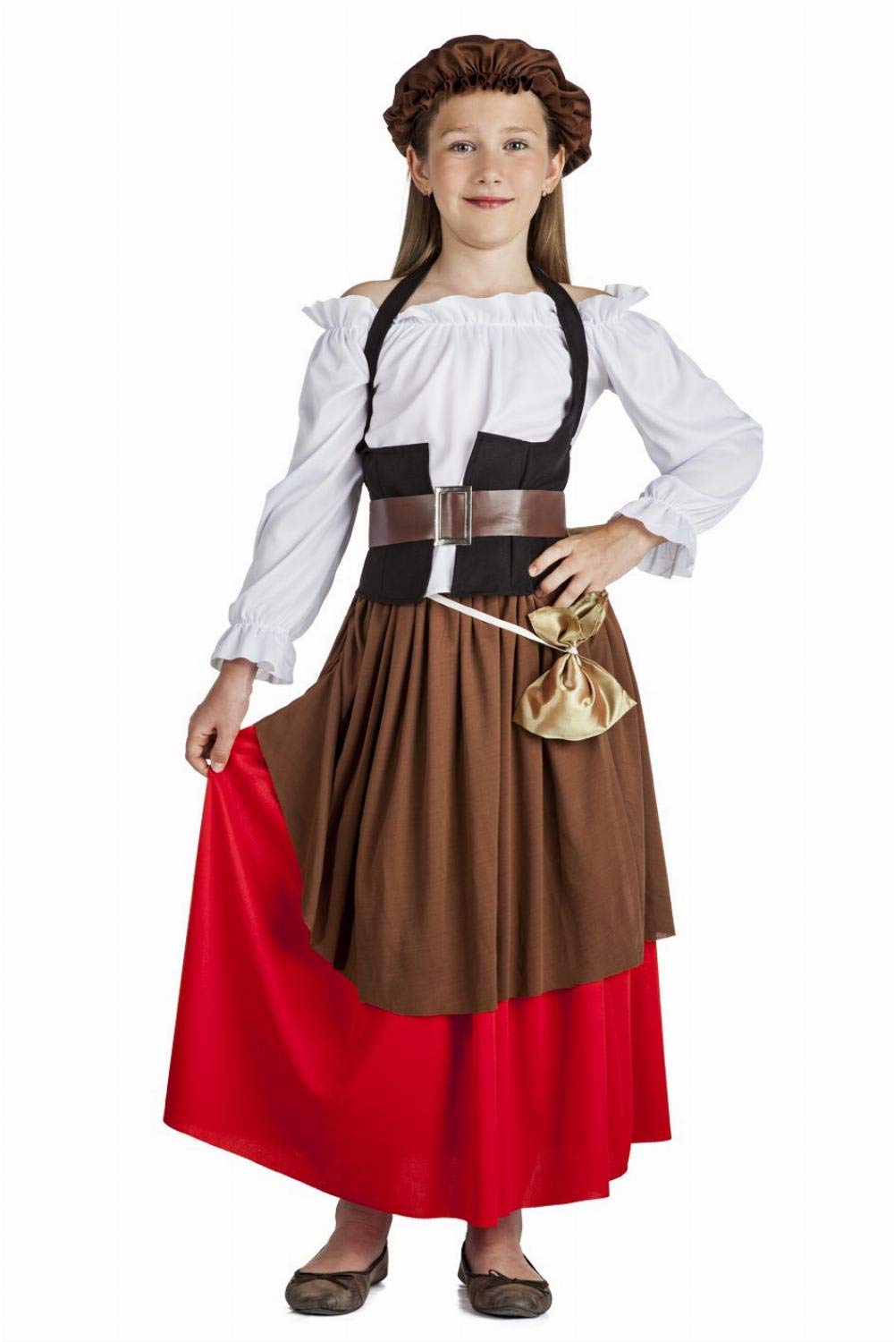 DISFRAZ MESONERA MEDIEVAL TALLA 7-9