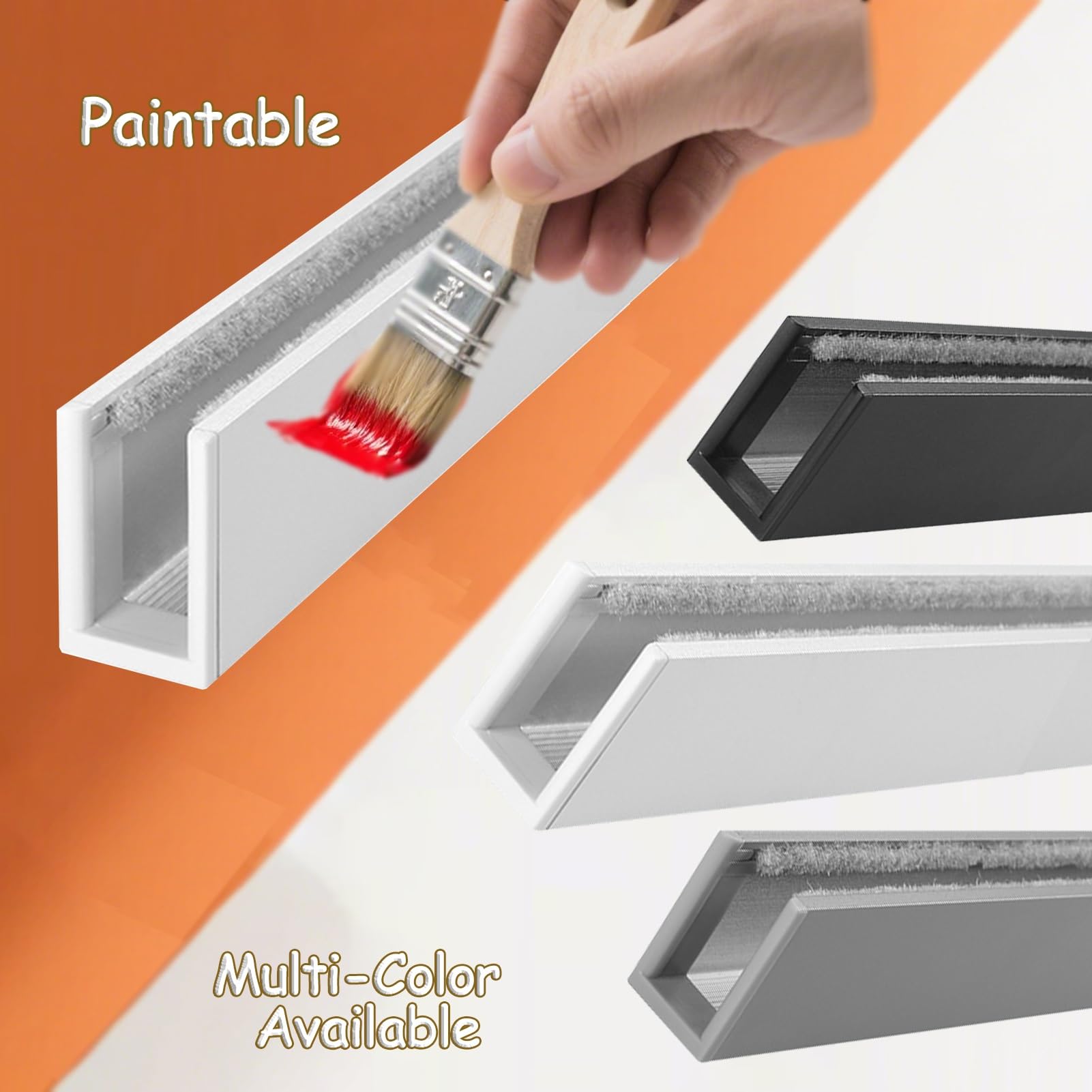 Zaciemniające klipsy (2 sztuki) blokada światła powlekana PVC i metalowy wspornik 100 cm 40 cali, idealne do domu i biura, prywatność, energooszczędne rozwiązanie okienne