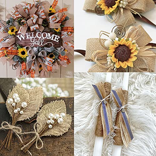 G2PLUS 2CM Natural Hessian Ribbon - Image 4