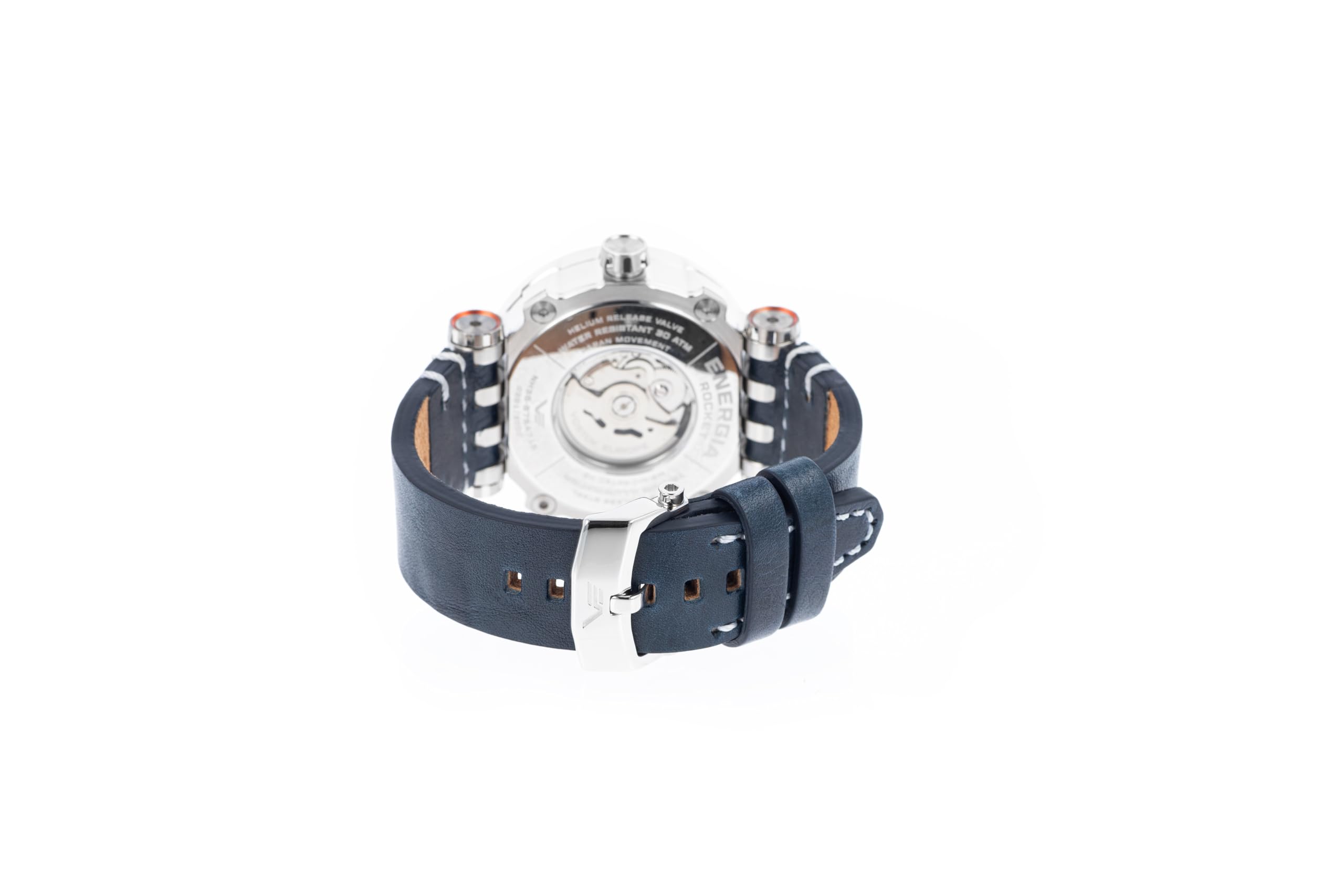 Vostok Chistopol NH35-575A715 with Leather Strap, (Blue) Silicone Strap, Screwdriver and XL DryBox